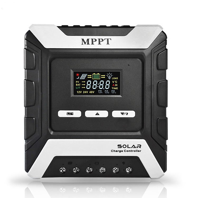12v 24v 10a 20a 30a 40a 50a 60a 80amp Smart MPPT Solar Power Charge Controller Solar Energy System Battery Charger