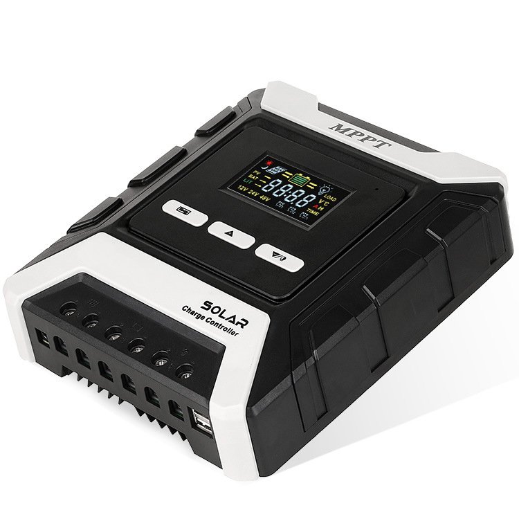 12v 24v 10a 20a 30a 40a 50a 60a 80amp Smart MPPT Solar Power Charge Controller Solar Energy System Battery Charger