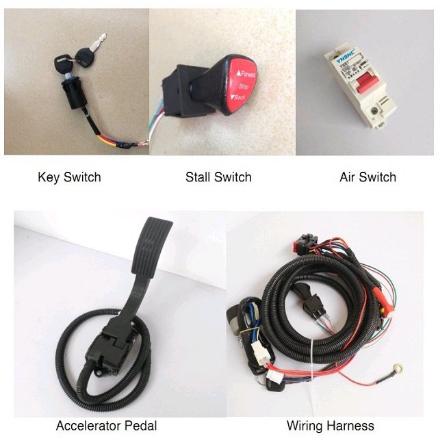 Shinegle 10KW Ev Conversion Kit Electric Car Motor 48V 60v 1200w 2000W Car Front Swing Arm Rear Axle Differential
