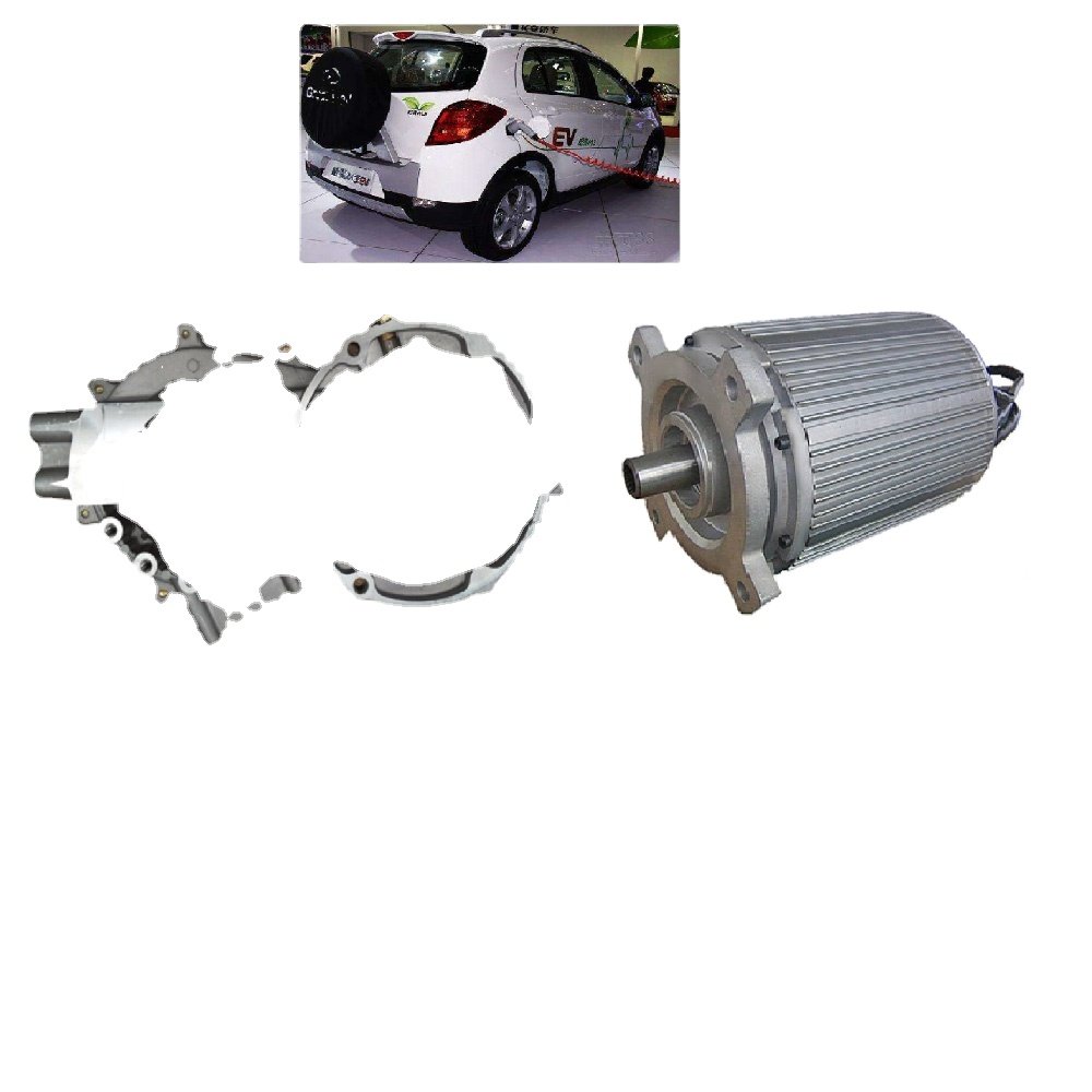 Shinegle 10KW Ev Conversion Kit Electric Car Motor 48V 60v 1200w 2000W Car Front Swing Arm Rear Axle Differential