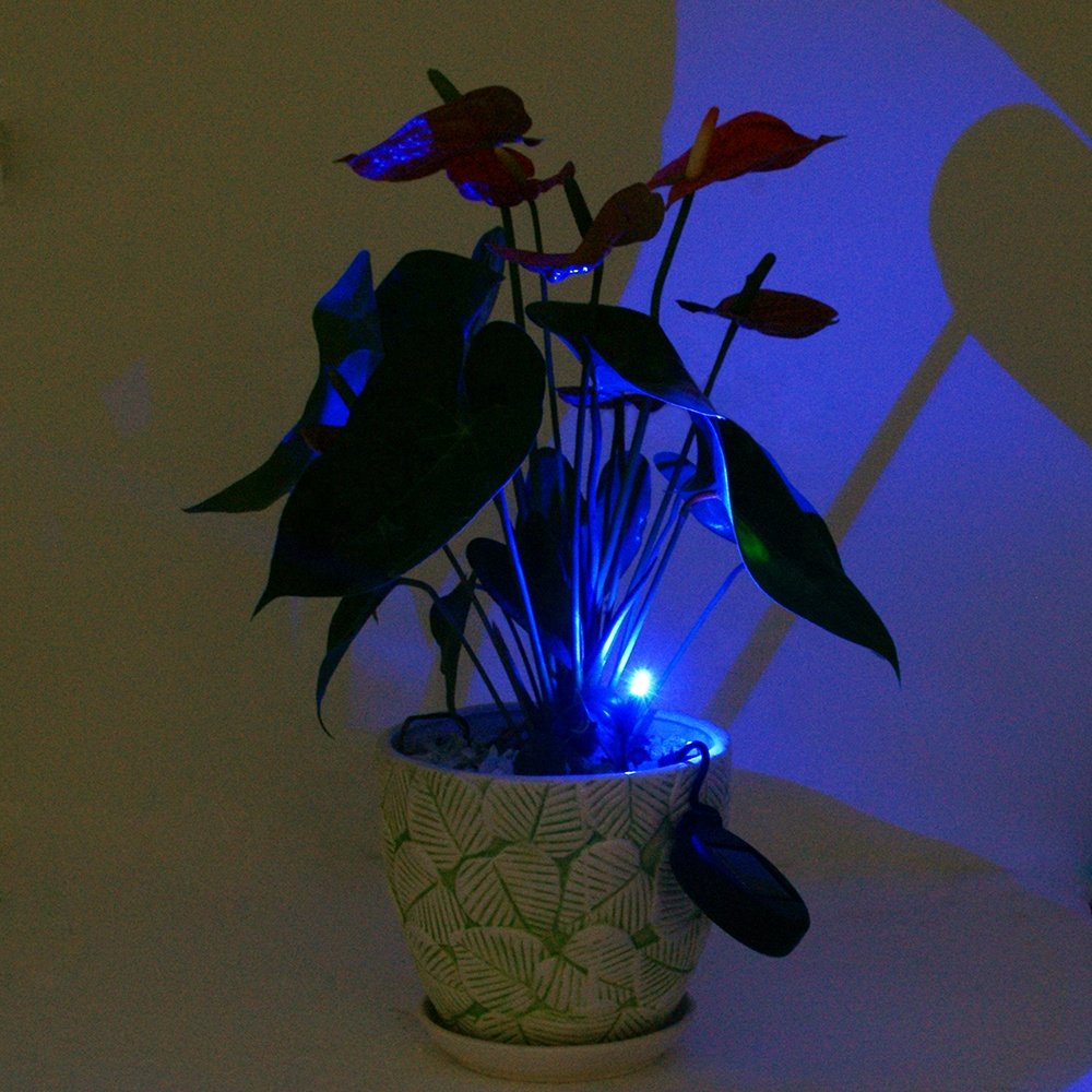 The New Flower Pot Light Solar Outdoor Garden Patio Landscape Potted Plant LED Light RGB 7 Color Gradient Vase Decor Solar Lamp