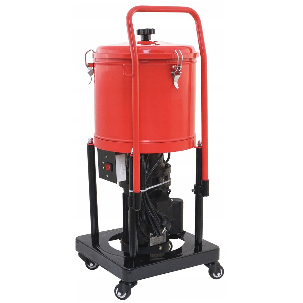 220V Electric Grease Pump 30L High Pressure Mobile Lubricator with Electric Pump and 30L Tank