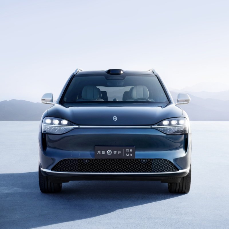 2024 2025 Good Price for Huawei Aito M9 Ev Hybrid Luxury Electric Used Ultra Max Hua Wei Aito M9 Suv Black Wheels New Energy Car