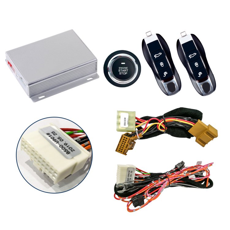 Auto Electronics One-Way Remote Start and Keyless Entry System 12V CANBUS Plug and Play Car Alarm