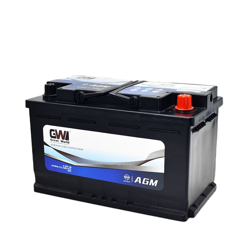 Wholesale AGM Start Stop Maintenance Free Car Battery 12v 70ah Auto Battery