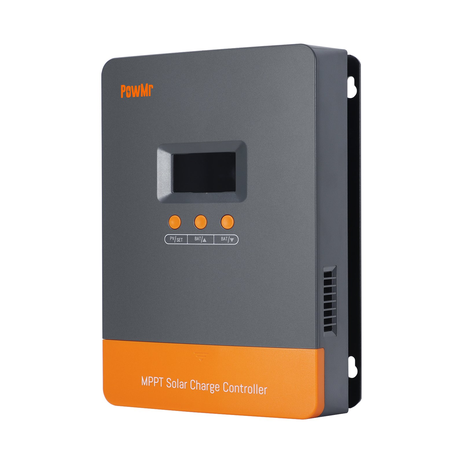 PowMr New Smart 60A 80A 100A Solar Charge Controller 12/24/36/48V MPPT High Efficiency Solar Charge Controller