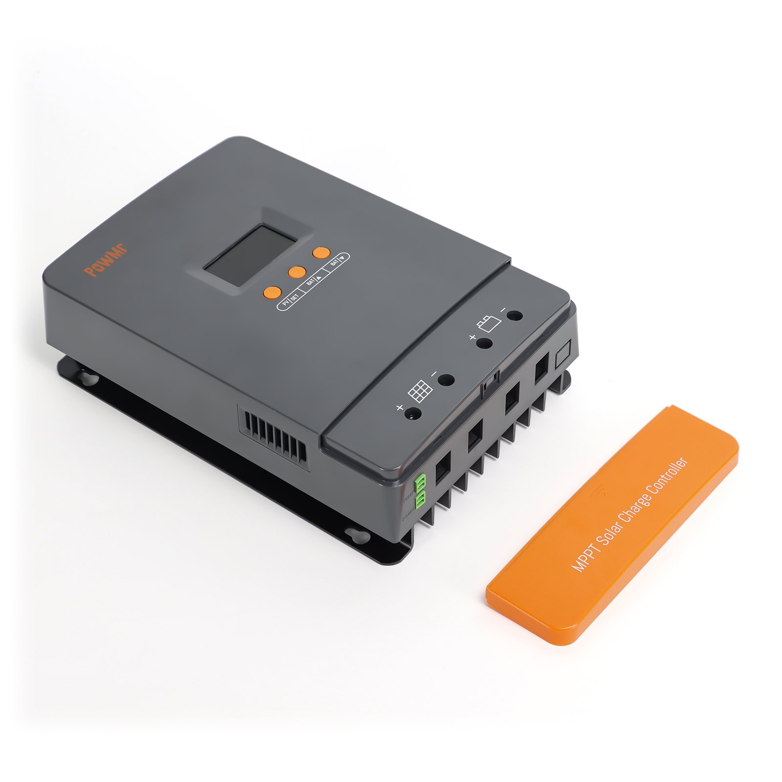 PowMr New Smart 60A 80A 100A Solar Charge Controller 12/24/36/48V MPPT High Efficiency Solar Charge Controller