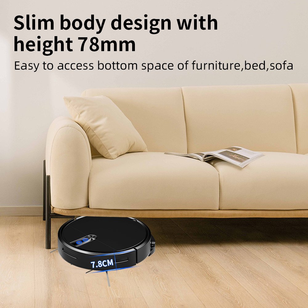 GEERLEPOL Wholesale Mop 3 in 1 Sweep Robot Vacuum Cleaner Wifi Robot Vacuum Cleaner Mopping Sweeping for Home