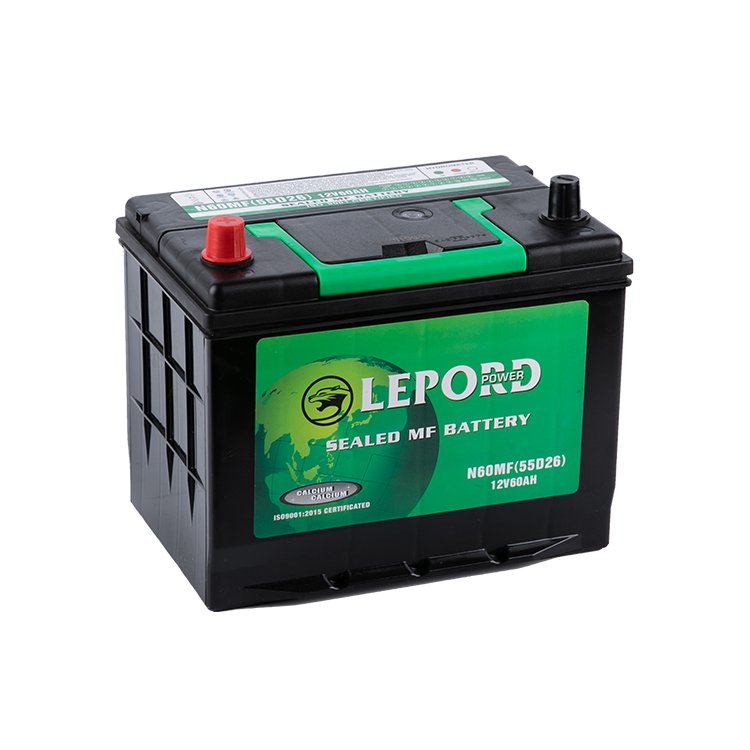 JIS Standard 12V 65AH 80D26 55D26 MF Lead Acid Battery Automobile Battery Car Battery Lead