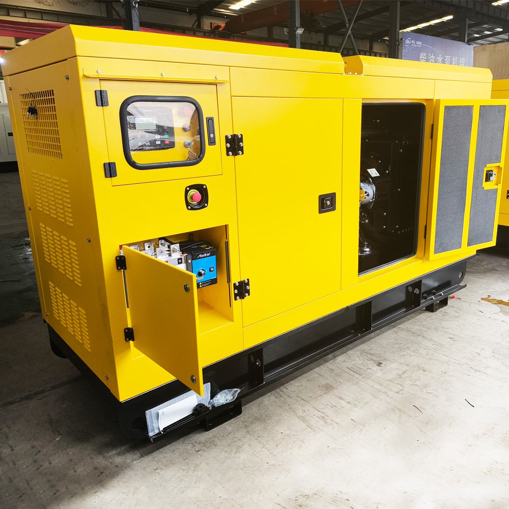 China Manufacturer 30kw to 200kw Excalibur Stable Powerful Soundproof Portable Silent Diesel Generator Engine