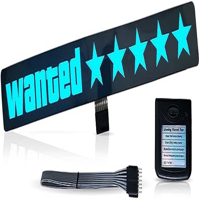 JDM Auto Deco Glow Panel EL Car Window LED Interior Stickers Electric Light-Up Illuminated Car Sticker