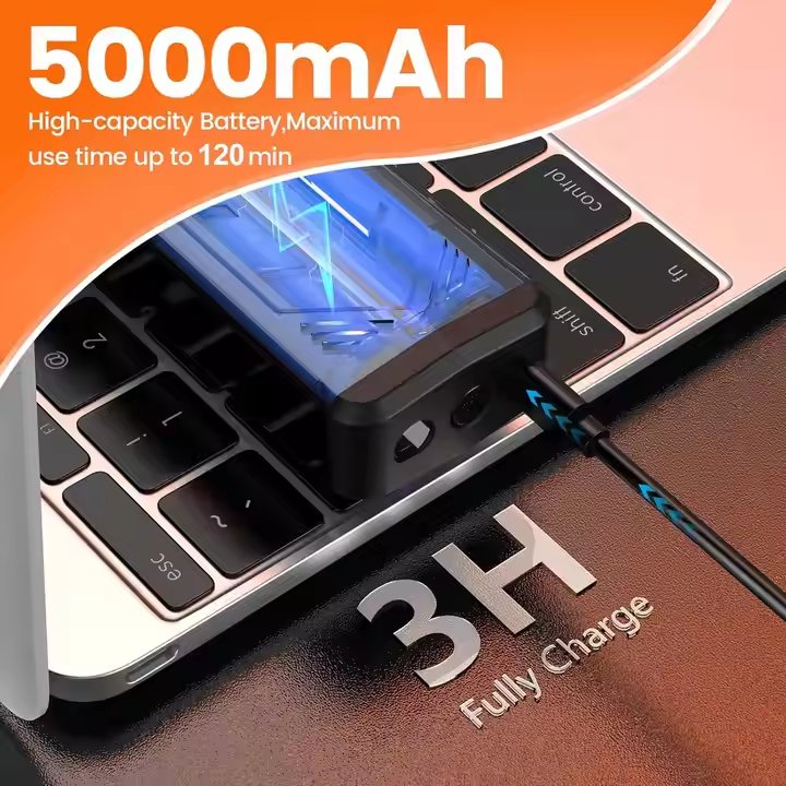 130000 RPM Electric Air Duster High Power Cordless Compressed Air Alternative air duster for Gaming PC
