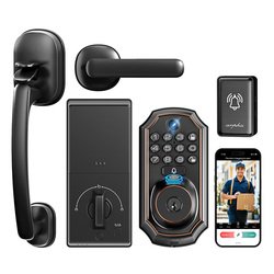 App+Password+Fingerprint++Doorbell+Camera