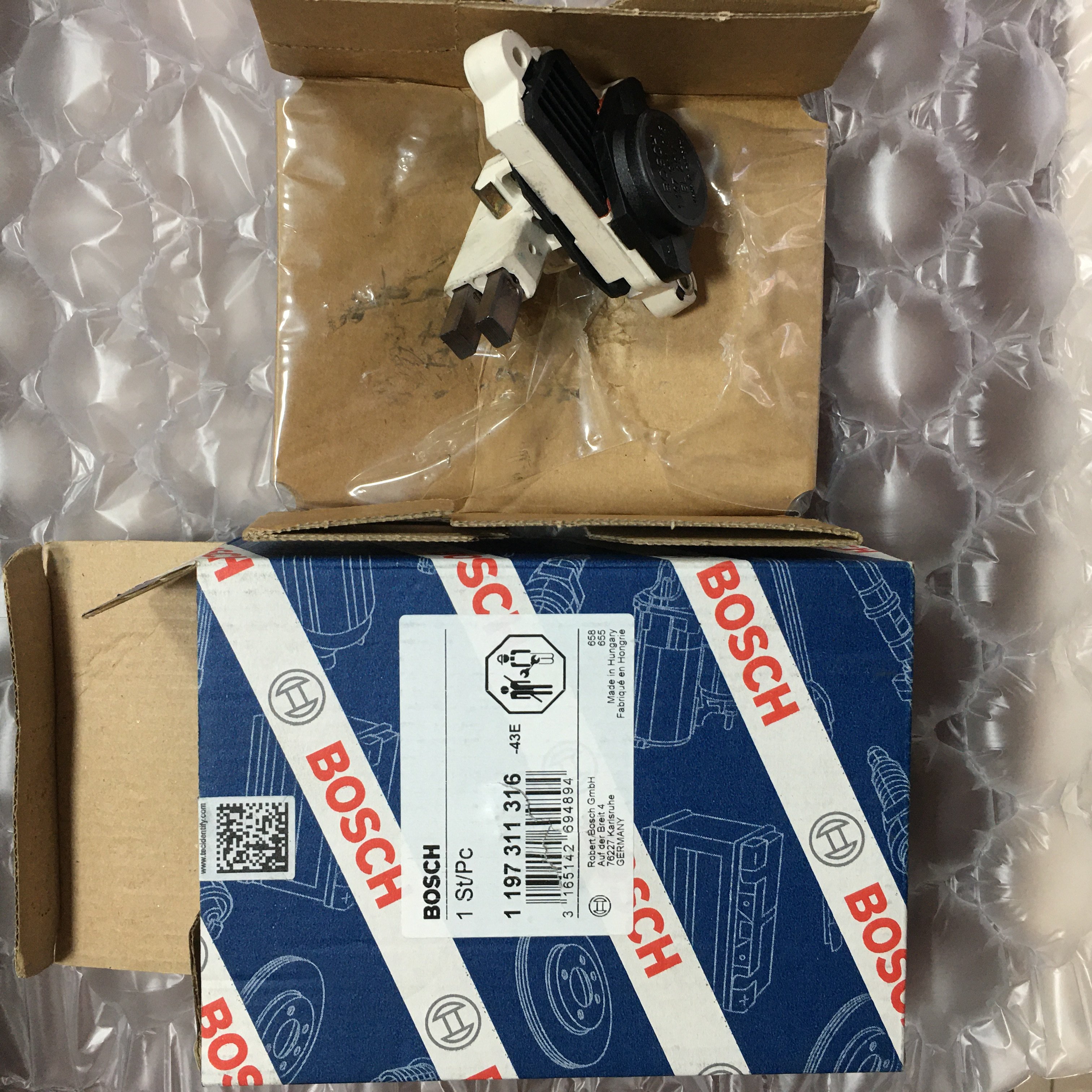 24V ORIGINAL REGULATOR 1197311316 067115 1622284 698672 ALTERNATOR PARTS VOLTAGE REGULATOR for DAF