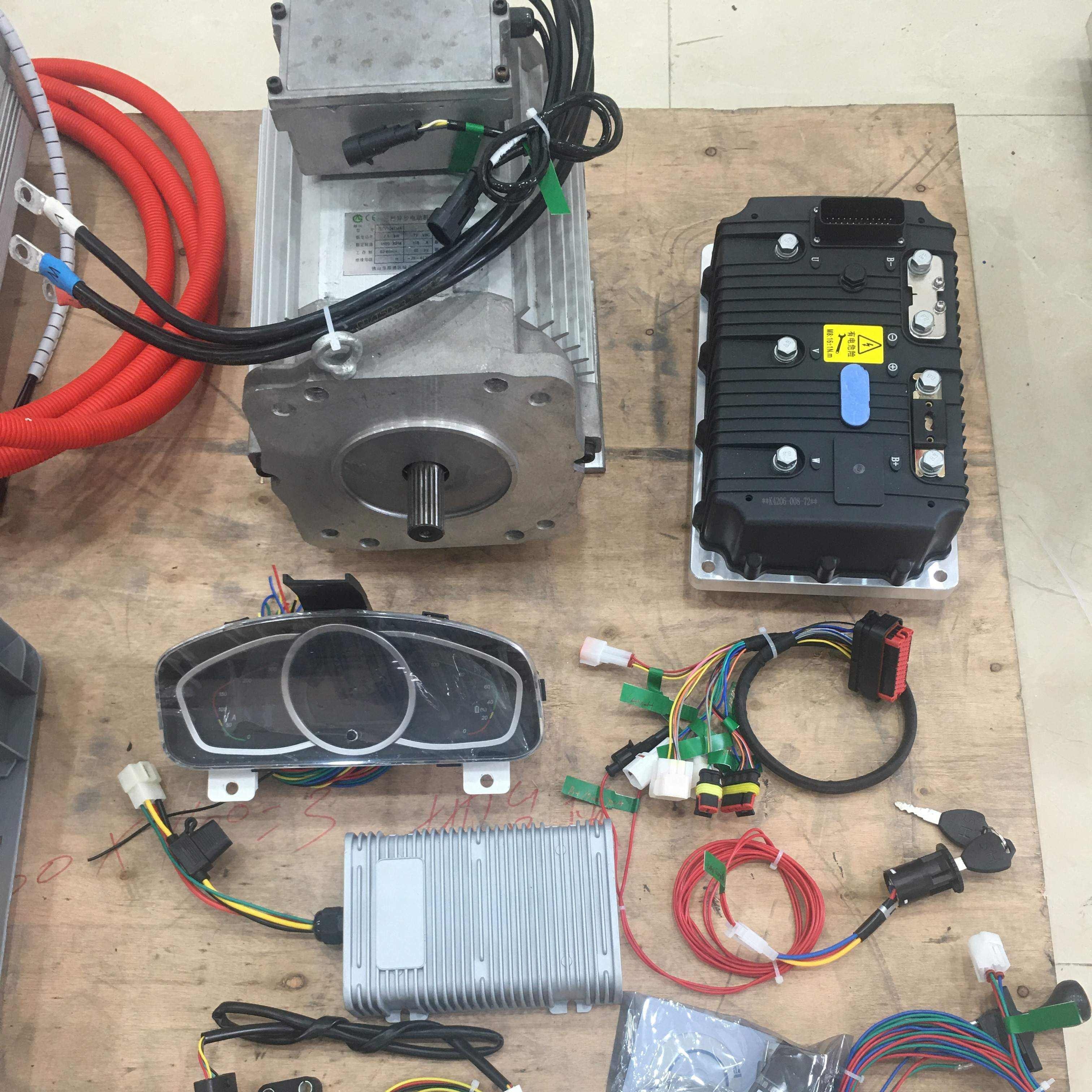 Good Quality 72V 7.5kwFull Kit on Sale with Motor, Controller, Screen, Charger, Battery Etc.