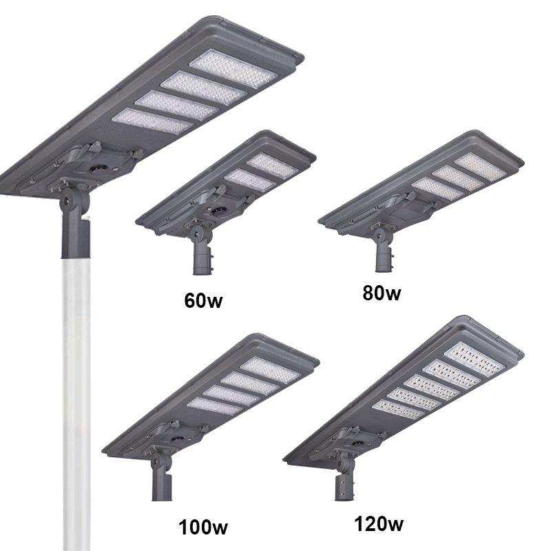 Outdoor with Cheap Price Self Cleaning Garden Lamps Waterproof Integrated All in One Led Solar Street Light for High Way Road