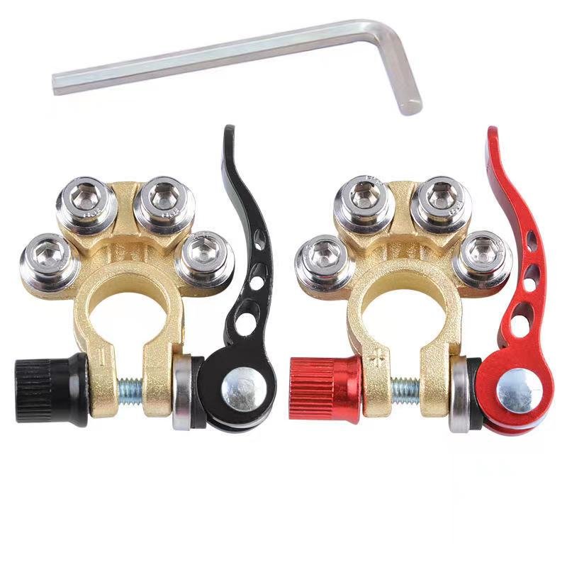 Car, Ship, Truck Battery Terminal Clamp Connector Pile Head,zinc Alloy Plated Copper Anti-leakage Power Switch Battery Pile Head