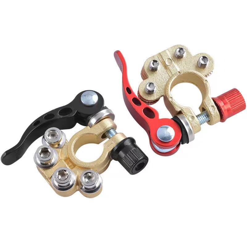Car, Ship, Truck Battery Terminal Clamp Connector Pile Head,zinc Alloy Plated Copper Anti-leakage Power Switch Battery Pile Head