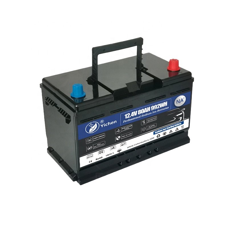 New Design Car Starting Sodium Ion Battery 12.4V 80Ah with Grade a SIB Cells