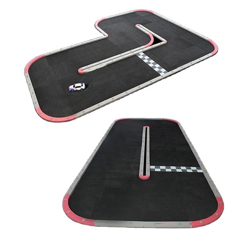 Fast Shipping 50CM Tiles WIDE L 3.8MX2.9M DIY Track Expansion Parts Miniz RCP Track Alternative