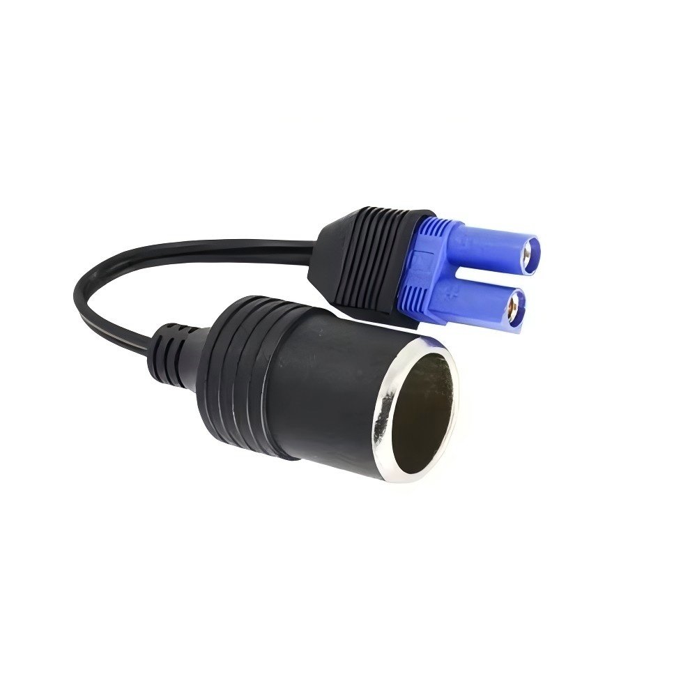 12V Portable EC5 Cigarette Lighter Socket Adapter Connector for 12V Car Battery Booster Car Jump Starter Auto USB Charger
