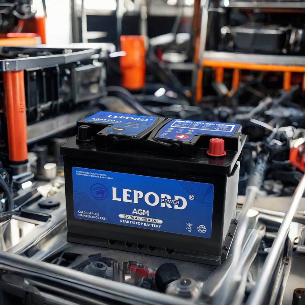 High Quality AGM L3 70 Auto Battery 12V 100AH Car Battery for Vehicles Mf Start Stop Vrla AGM Battery US