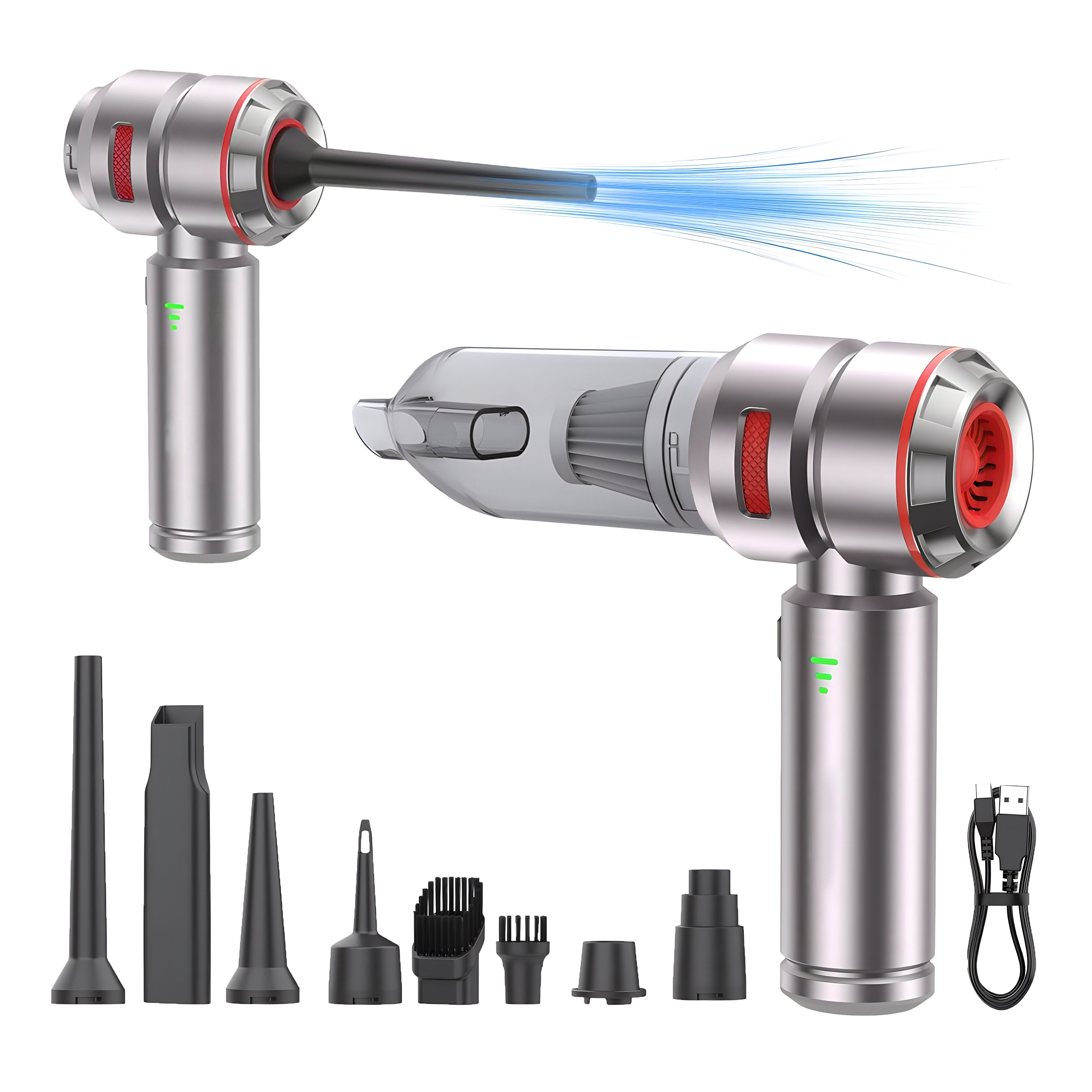 Auto Vehicle Handheld 3 in 1 Mini Wireless Car Vacuum Cleaner Portable Cordless Powerful Hand Held Vacuum Car Cleaner for Car