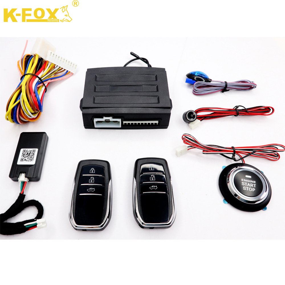 Factory Price Phone App Blue Tooth Universal Car Remote Starter Engine SMART KEY Push Button Start Stop System