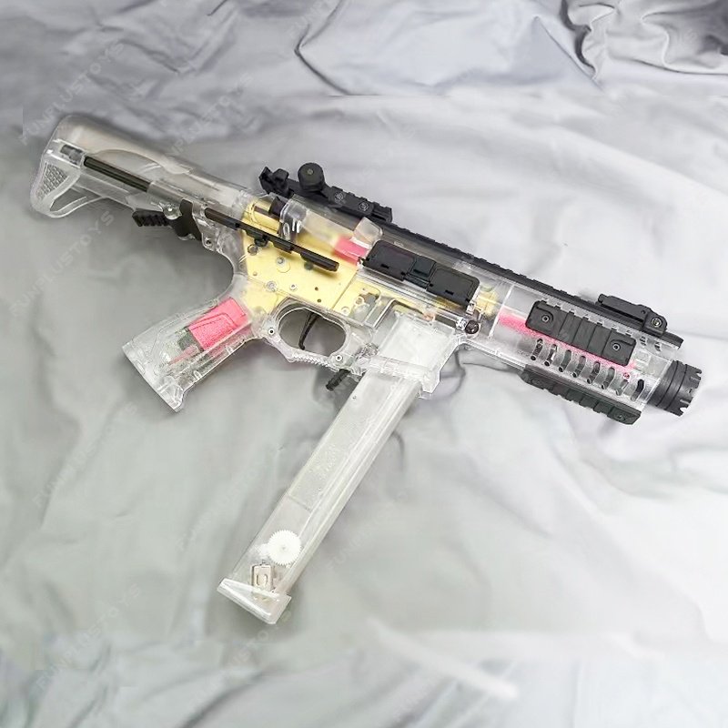 TG ARP9 Clear 7MM GEL Ammos Blaster Water Ball Splatter Shooting Game Outdoor Playing Training Gift for Men Electric Toy Gun