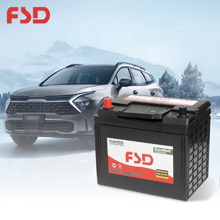 High CCA JIS Standard Car Battery 12V 60Ah Boats Vehicles Maintenance Free Lead Acid Auto Battery