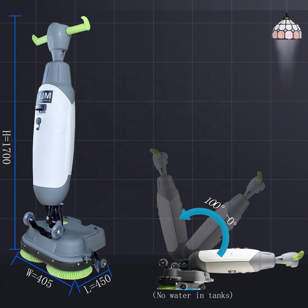 MLEE100H 430mm Lithium Battery Rechargeable Floor Cleaning Commercial Scrubber Floor