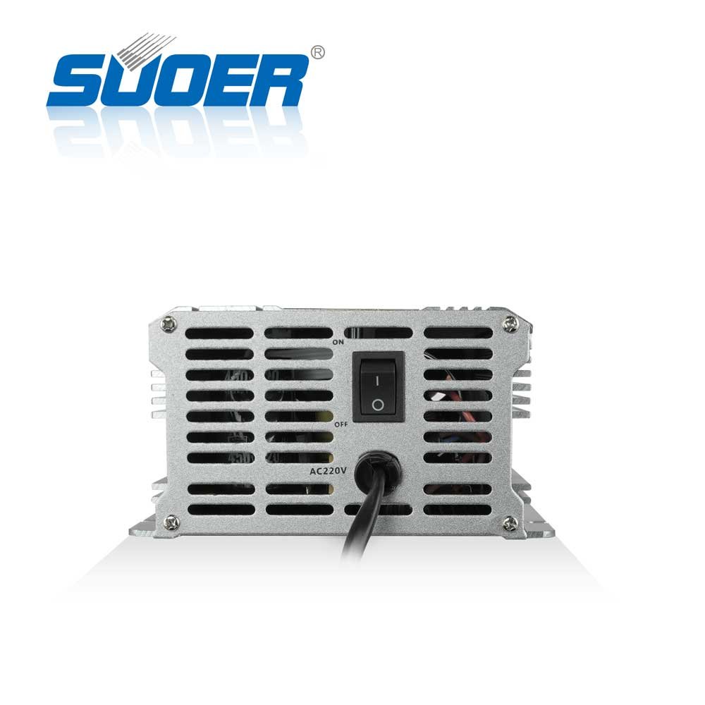 Suoer 12V 20A Three Phase Smart Chargers Auto Digital Lead-acid Battery Charger