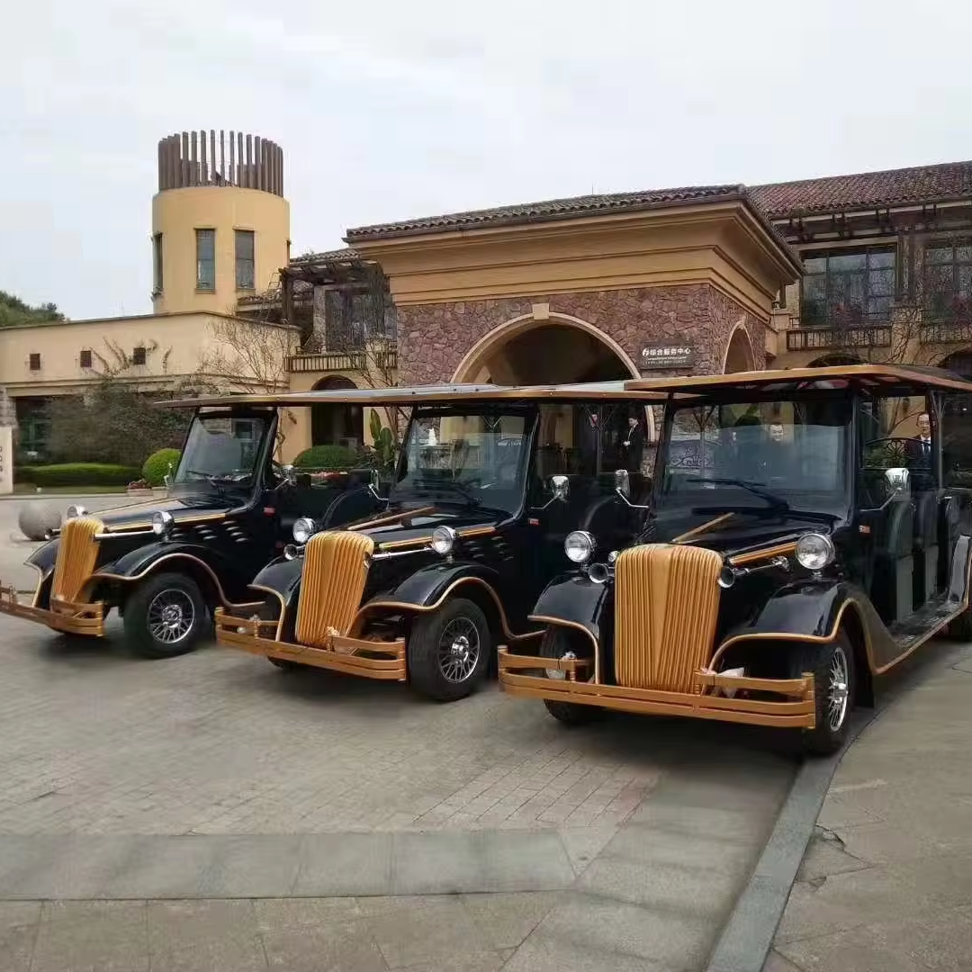 Classic Luxury Car for Resort Hotel Sightseeing Tourism Wedding Golf Cart Vintage-Inspired Golf Cart