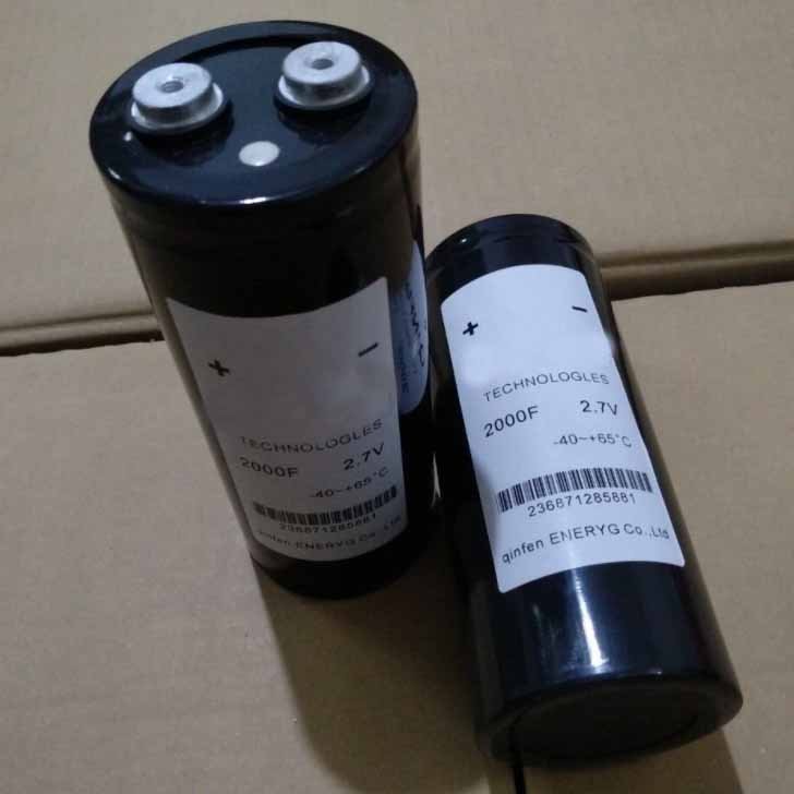 2.7V2000F Super Capacitor for Hybrid Electric Vehicle 2000F2.7V Rectifier Vehicle 2.7V/2000F