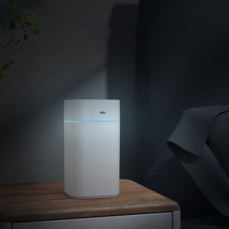 Mini Electric/Battery-Powered Cool Mist Air Humidifier Auto Shut-Off for Home Baby Nursery Plants Car BPA-Free Humidificador De