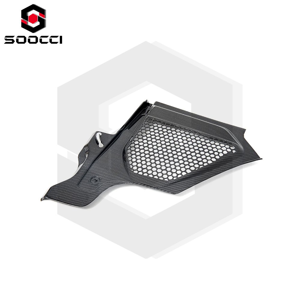 Dry Carbon Fiber Cowl Panel Cover for BMW M2 M3 M4 S58 G8X G80 G81 G82 G83 Engine Bay Top Corner Panels Engine Hood Panel Trim