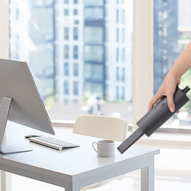 Interior Pet Hair Computer USB Charging Wireless Auto Mini Battery Operated Desk Vacuum Cleaner for Home and Car