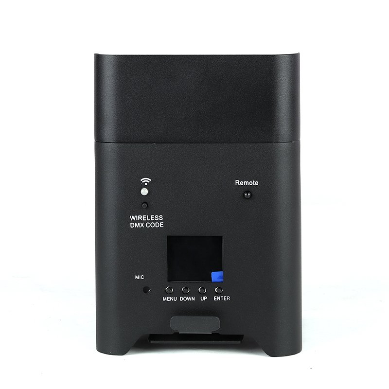 6*18W RGBWA+UV Battery Uplight LED Par Light DJ Chargeable Party 6in1 Wifi Mobile Phone Control DMX Event Stage Lighting