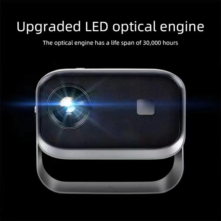 K6 Cross-border Smart Portable Home Theater Projector HD 1080P Android 11 Auto Focus 4K Max LED/LCD WiFi Optional 3D Auto Focus