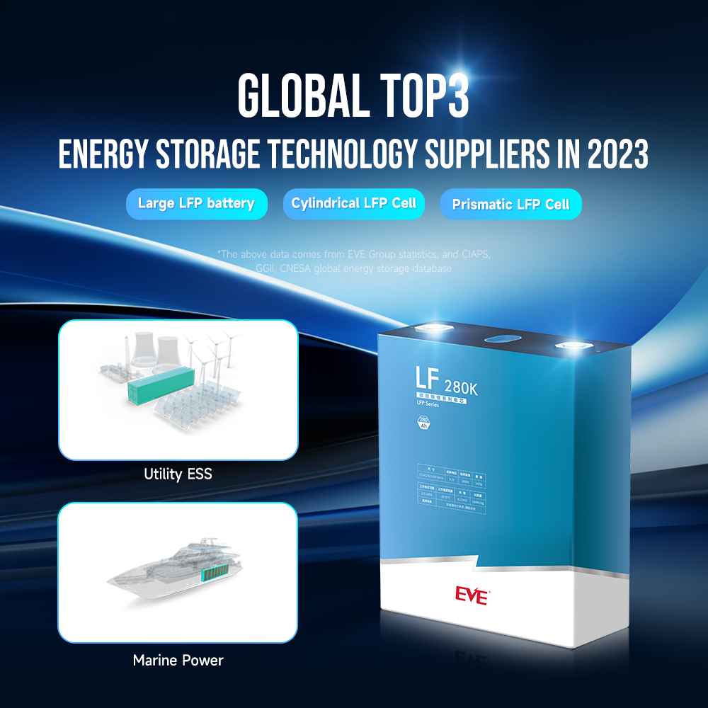 EVE LF280K Lifepo4 280ah Grade A 32v Lifepo4 Lithium Battery Pack Auto Batteries Lifepo4 200ah 12v