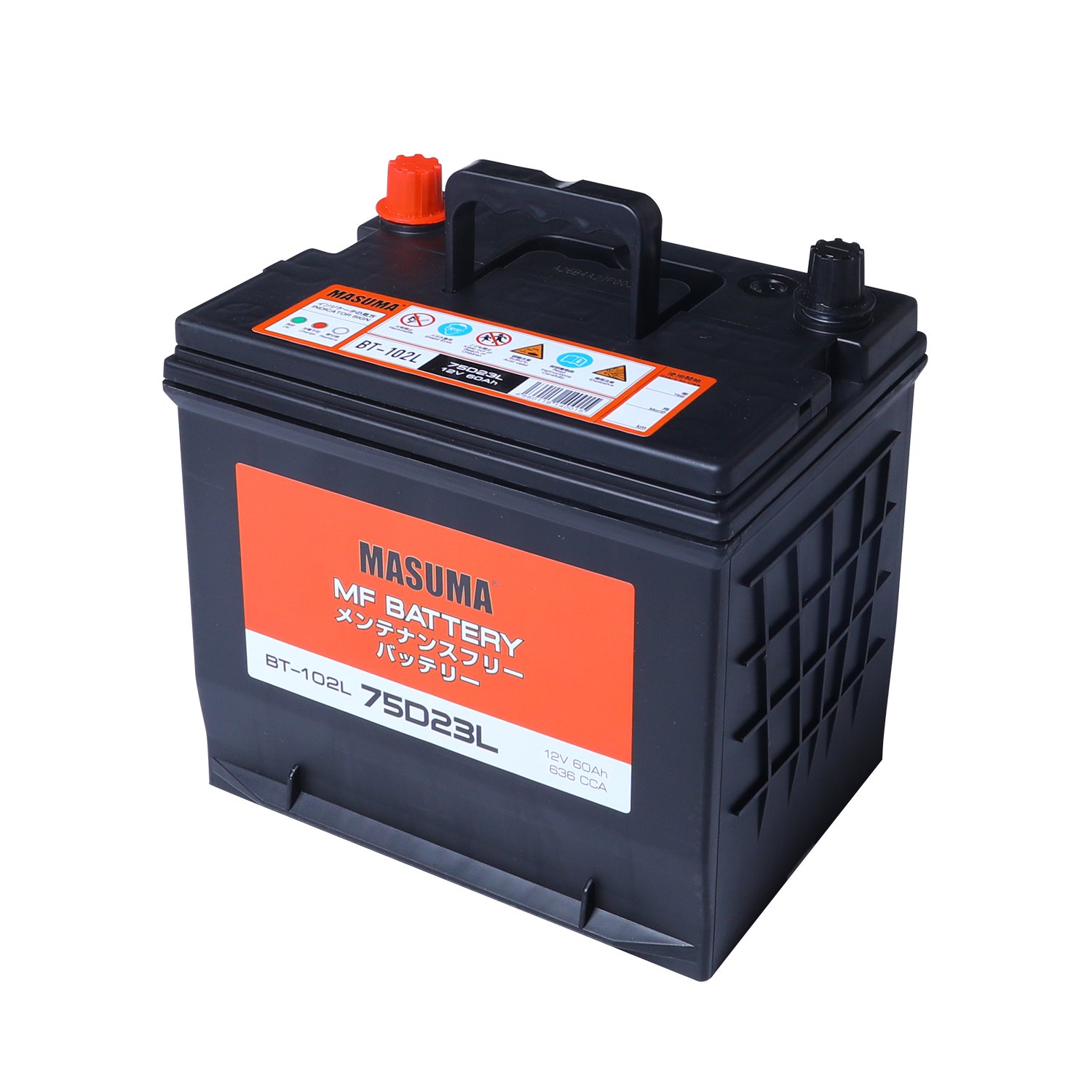 BT-102L MASUMA Car Auto Batteries 60ah 12v in Stock