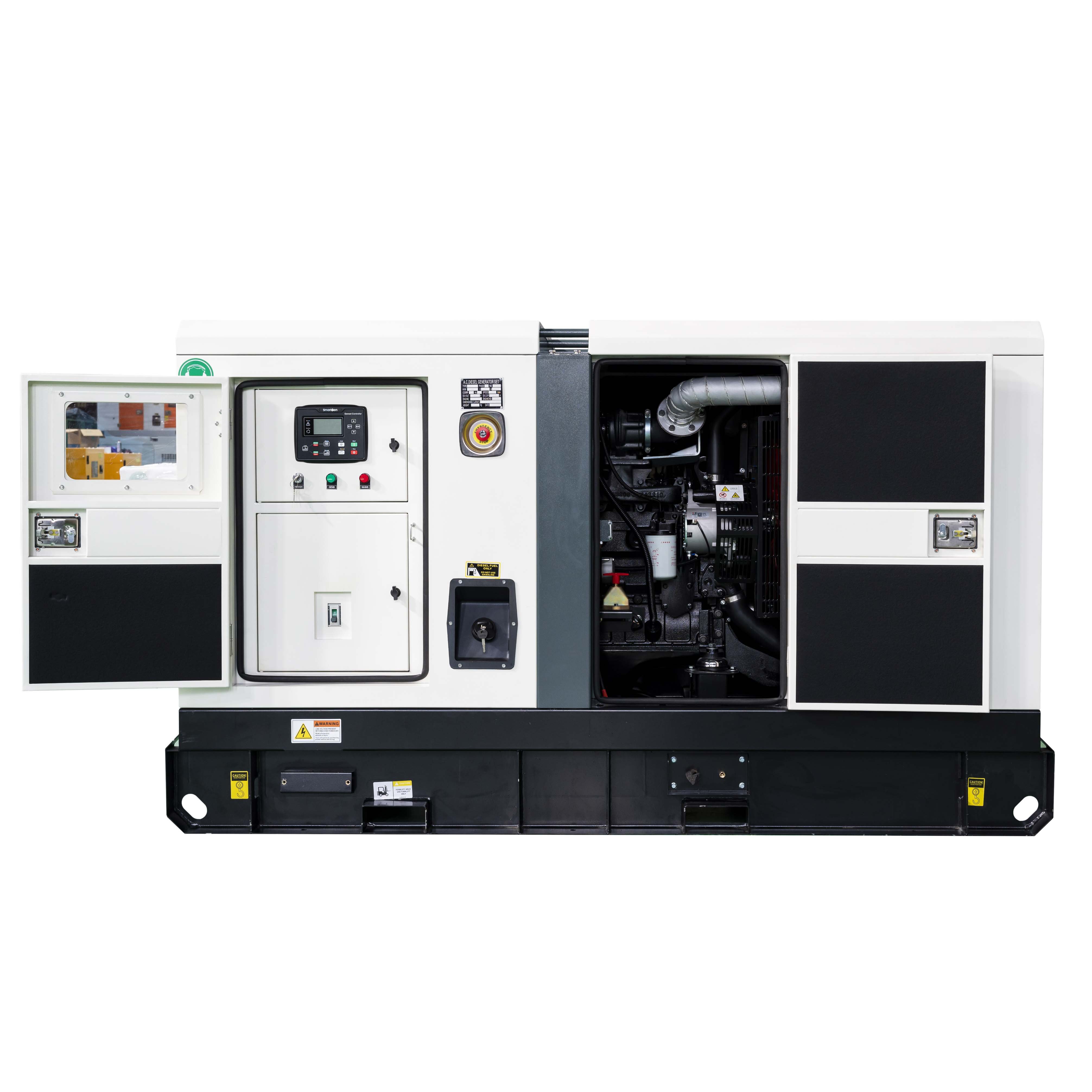 Durability 40KW Three-Phase Silent Diesel Generator Set Mall Noise Reduction Emergency Backup Long-Term Stable Performance