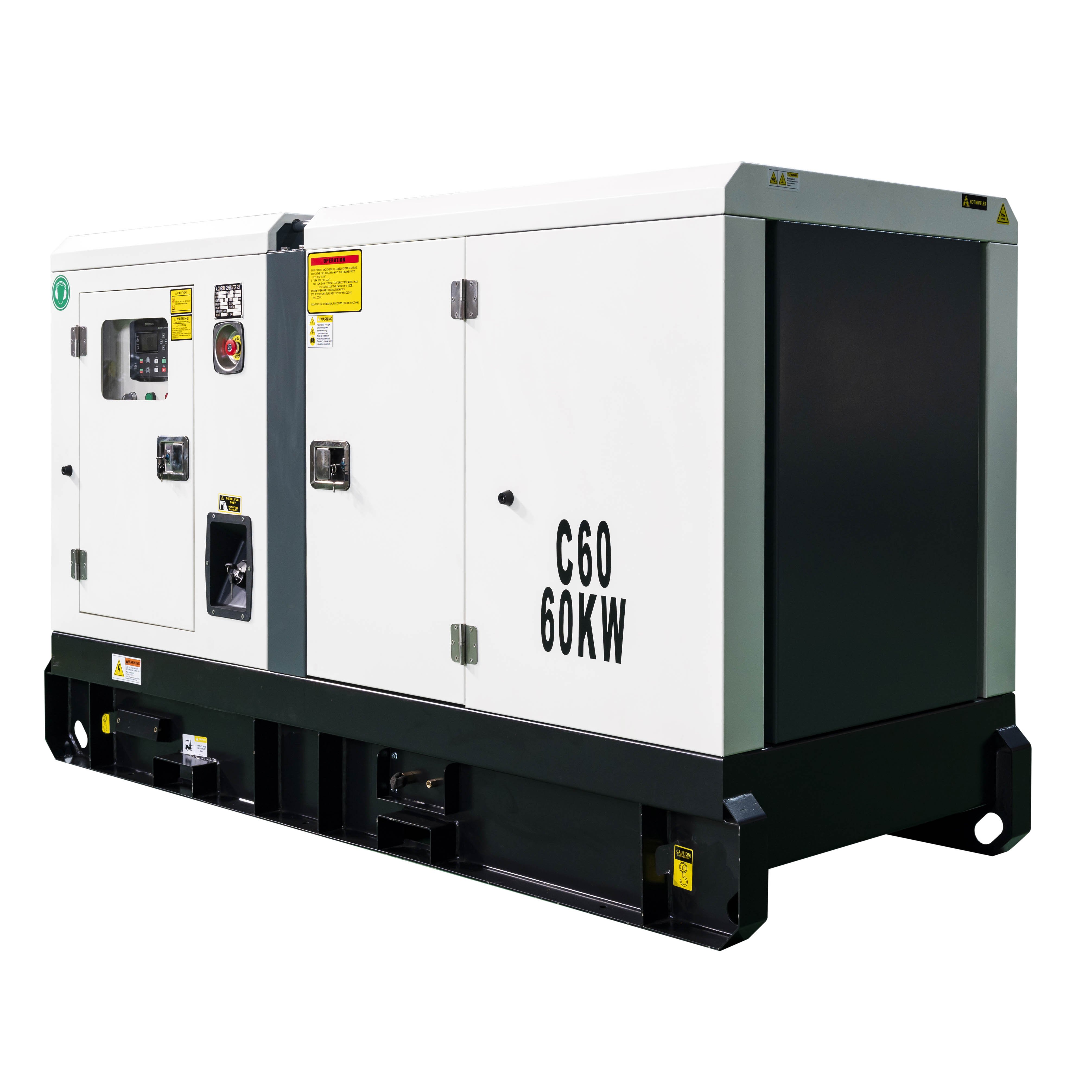 Durability 40KW Three-Phase Silent Diesel Generator Set Mall Noise Reduction Emergency Backup Long-Term Stable Performance
