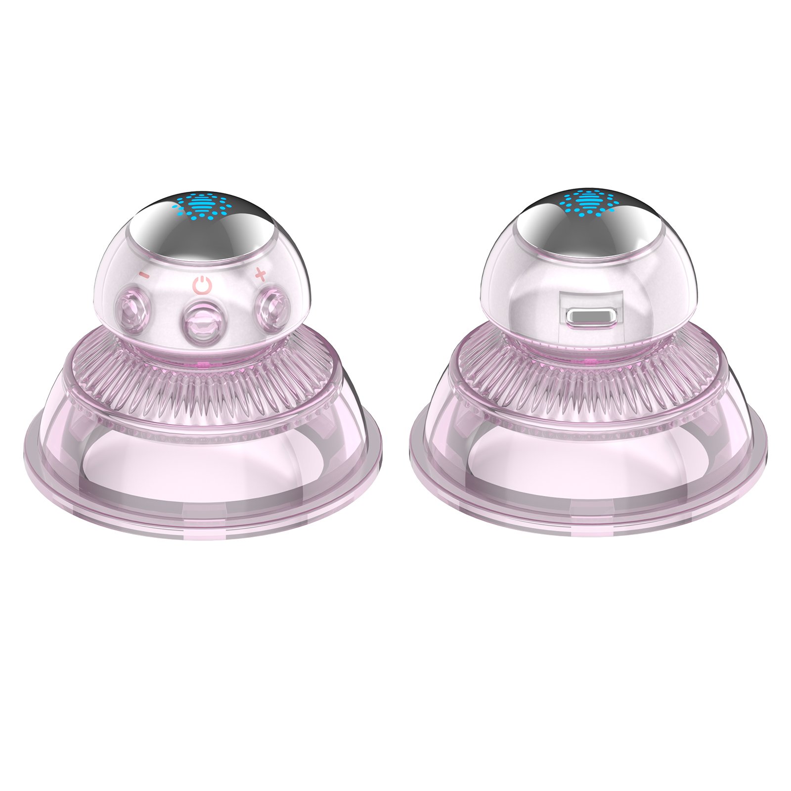 Electric Silicone Vacuum Gua Sha Chinese Cupping Therapy Massager Therapy Ems Microcurrent Body Massager Machine