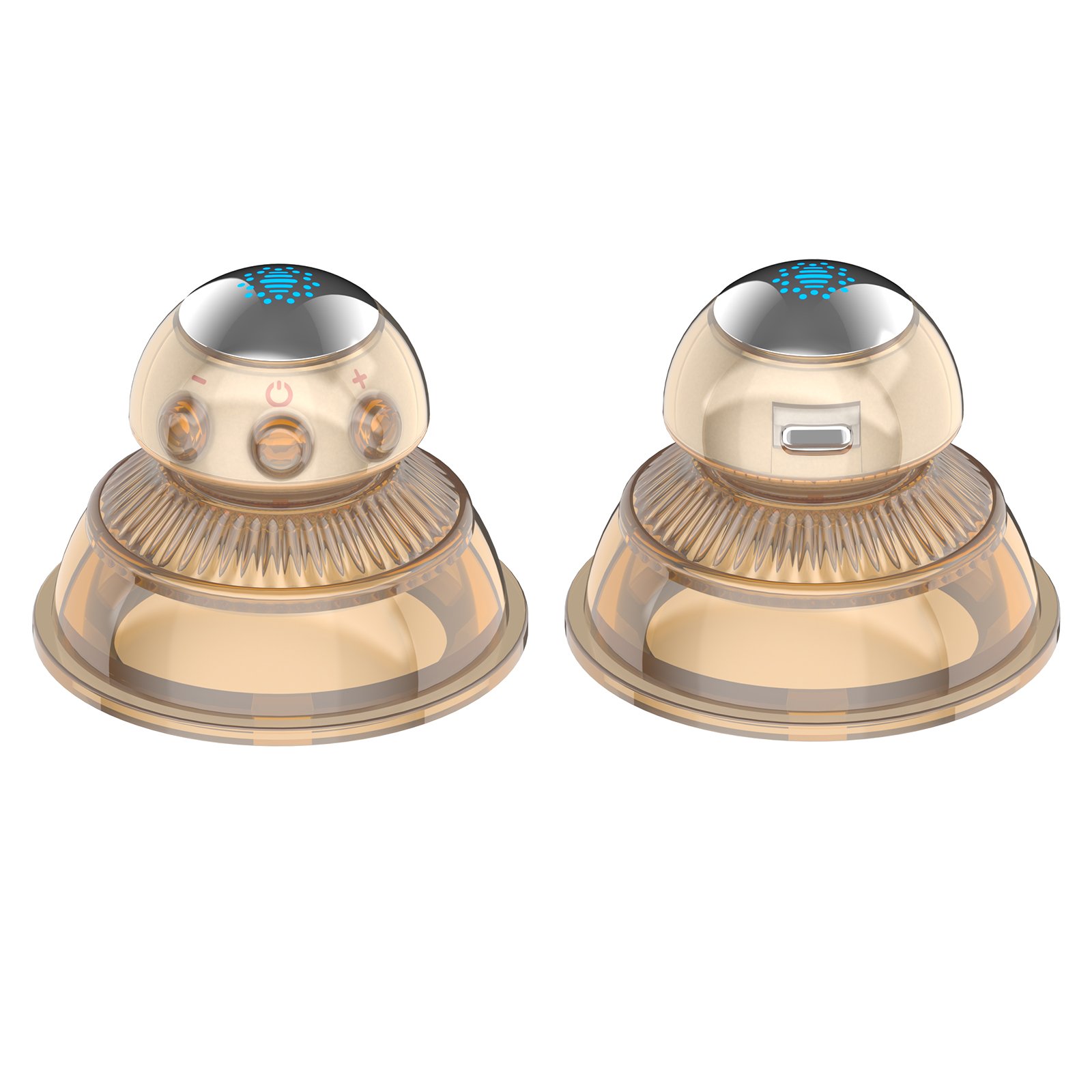 Electric Silicone Vacuum Gua Sha Chinese Cupping Therapy Massager Therapy Ems Microcurrent Body Massager Machine