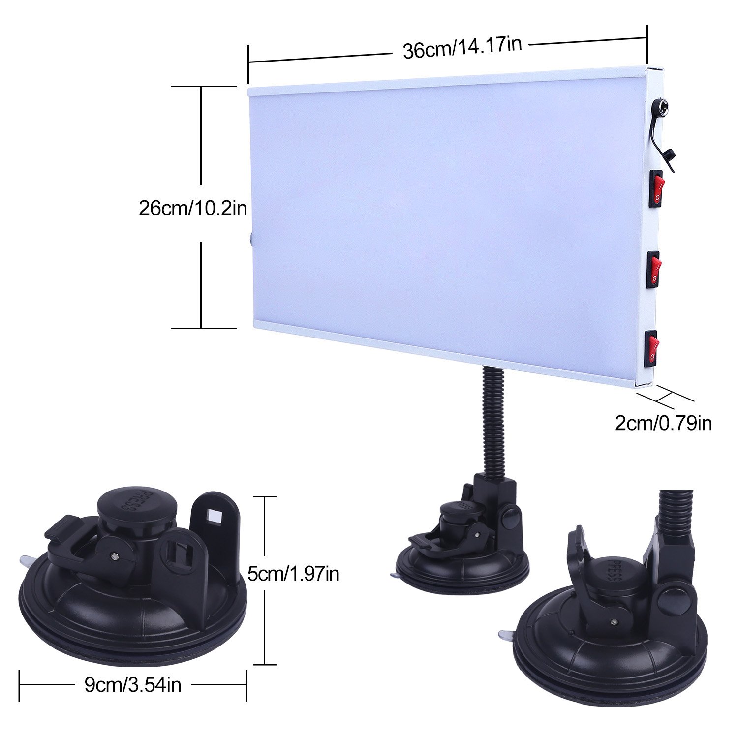 Super PDR Tool Other Vheicle Tool LED Reflector Lamp Line Board Light Board for Car Hail Damage Dent Repair