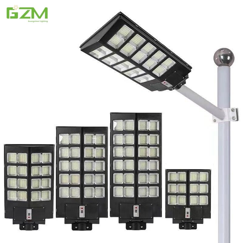 Solar Outdoor Courtyard Light LED 6-meter High Pole High-power Motion Sensor All in One Solar Street Light