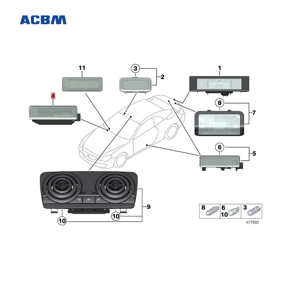 61210309270 Electrical System Battery for BMW F02 7 Series