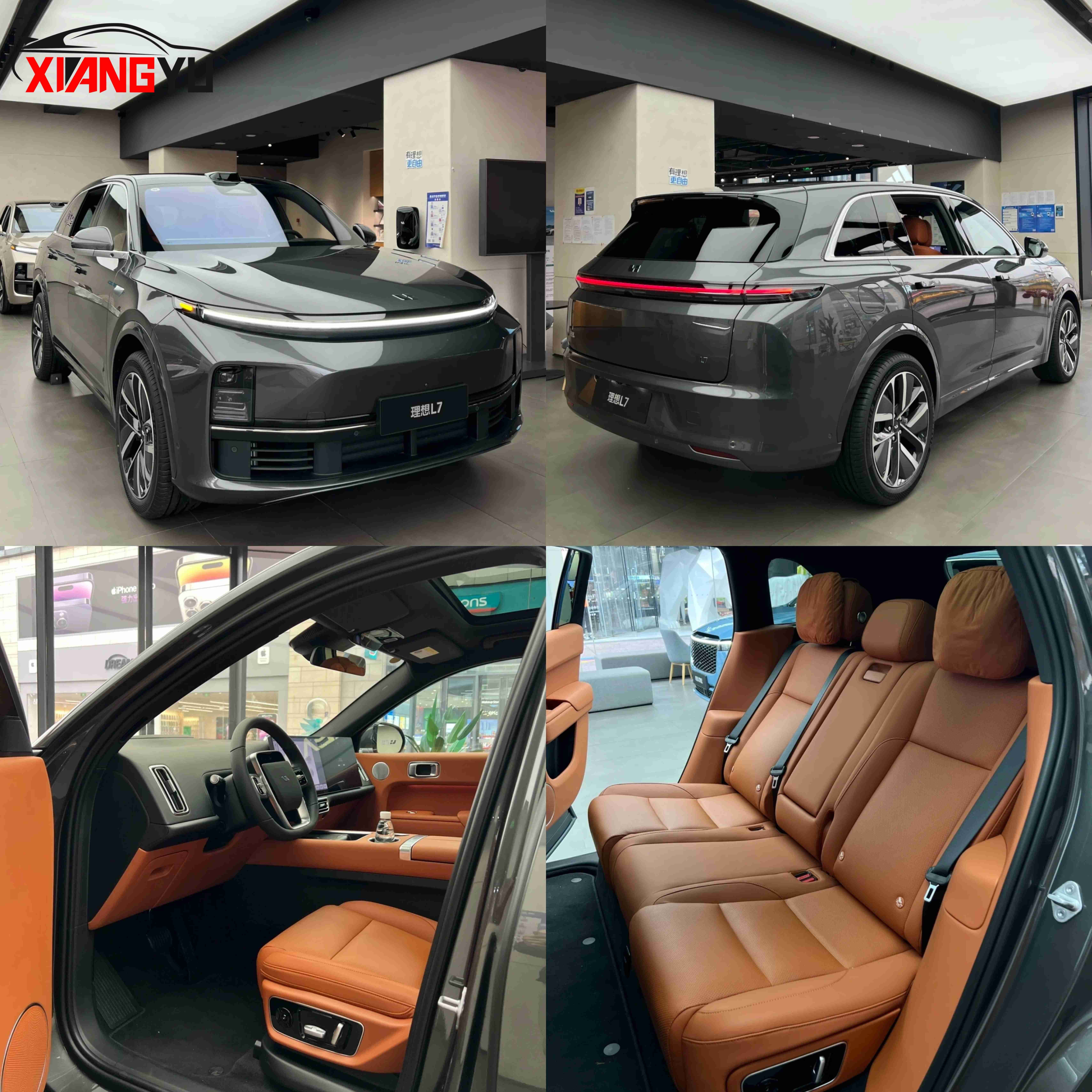 2024 Electric Car Lixiang Li Xiang Ideal Auto L7 L8 L9 Pro Max Ultra Hybrid Suv 2024 Lixiang L7 L8 L9 Automobile Electric Car