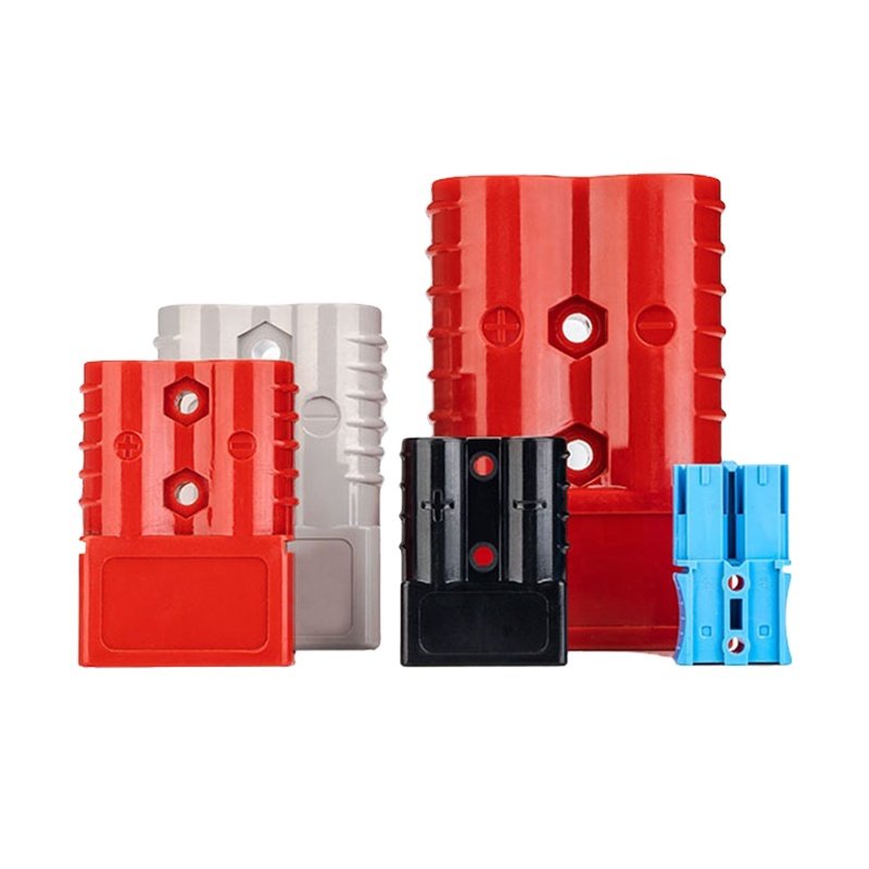 Liteam Hotsale Quick Connector Plug Socket Male & Female 2 Pole 50a 600v DC Power Forklift E-Bike Battery Charger Connector